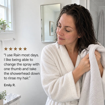 Customer feedback about the S-1 shower experience