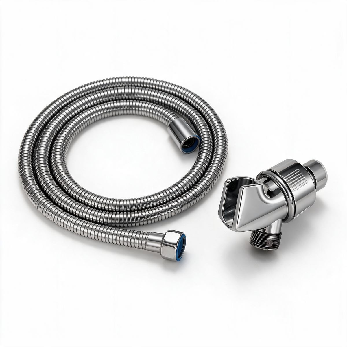 LiberaQuar S-1 accessory set with a 59-inch shower hose and an adjustable shower-head holder and connector.